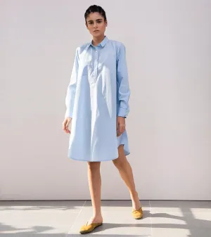 Cornflower A-Line Dress