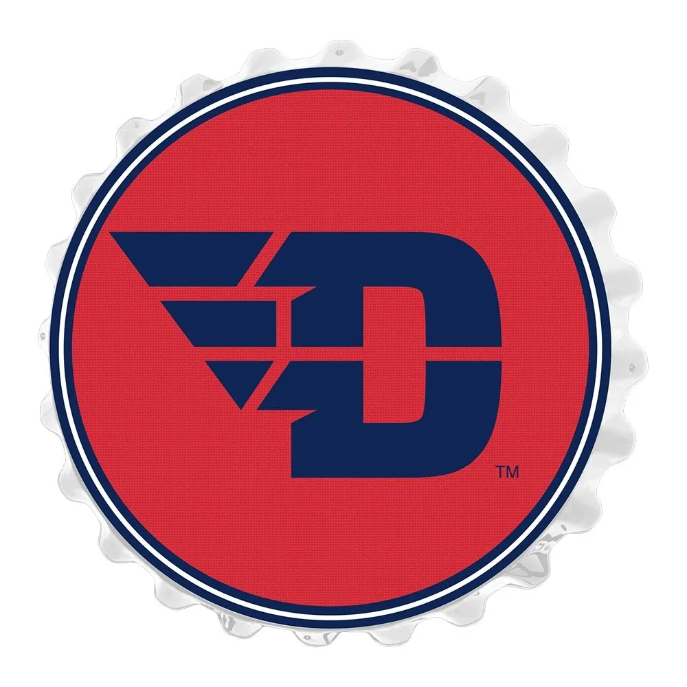 Dayton Flyers: Flying D - Bottle Cap Wall Sign