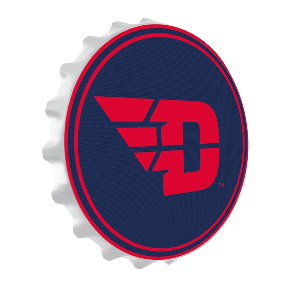 Dayton Flyers: Flying D - Bottle Cap Wall Sign