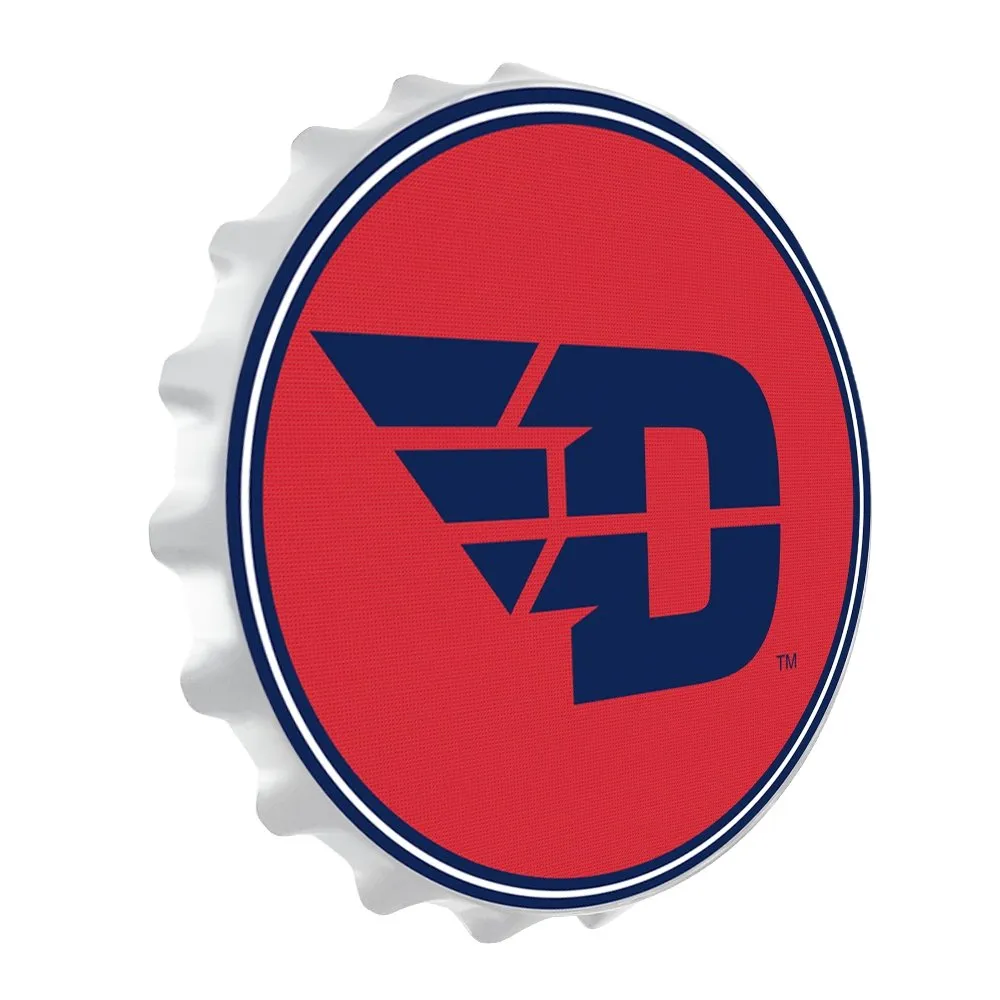 Dayton Flyers: Flying D - Bottle Cap Wall Sign