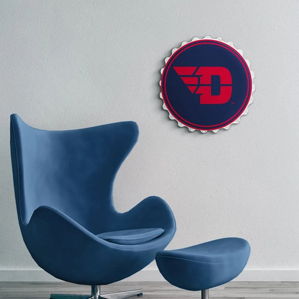 Dayton Flyers: Flying D - Bottle Cap Wall Sign