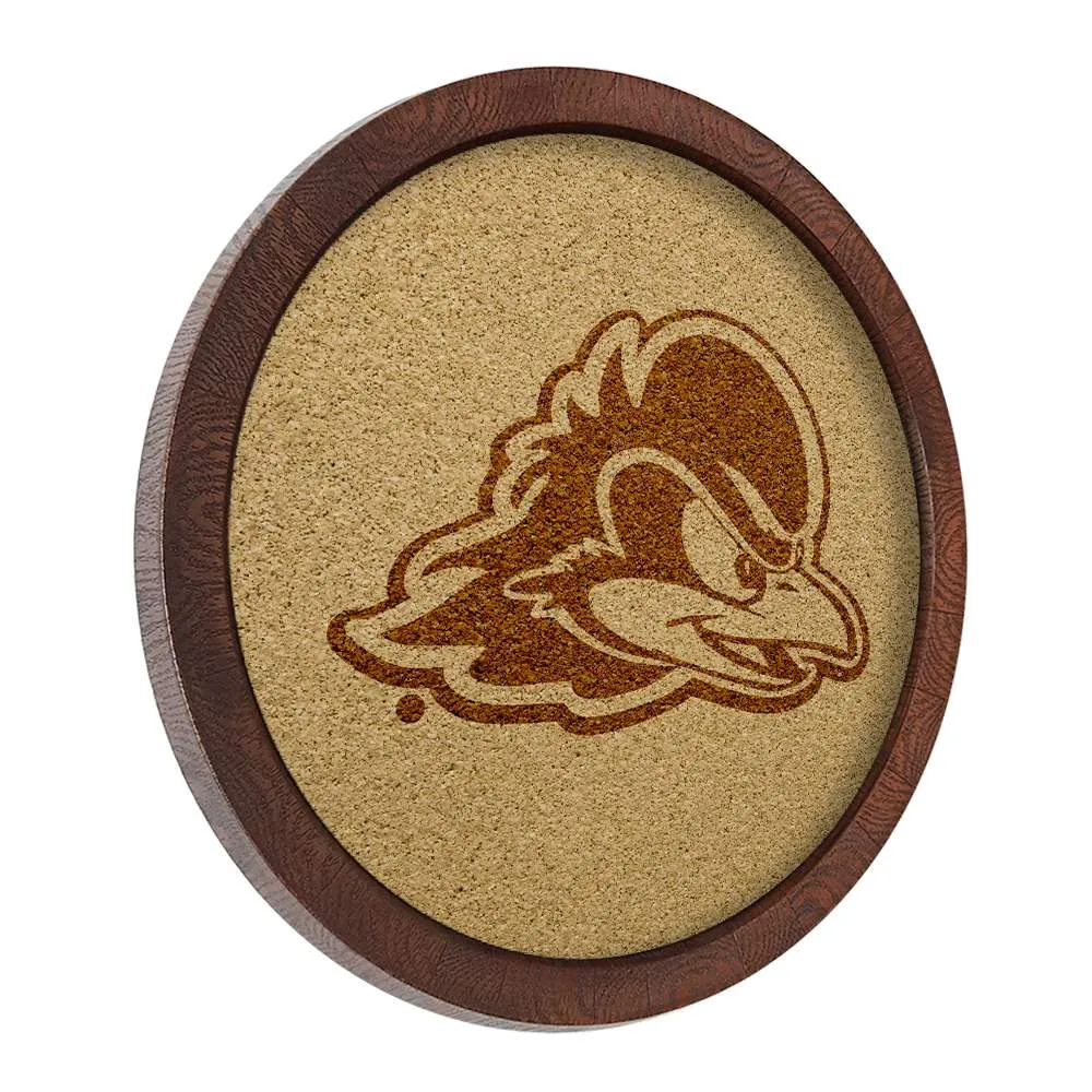 Delaware Blue Hens: "Faux" Barrel Top Cork Note Board