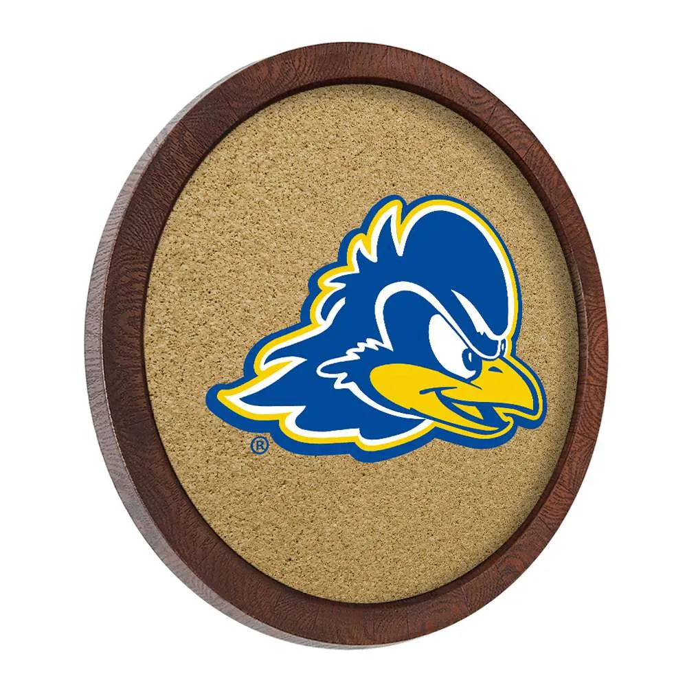 Delaware Blue Hens: "Faux" Barrel Top Cork Note Board