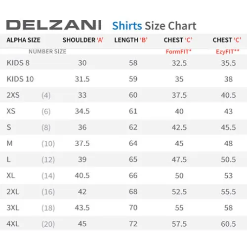 Delzani Rosalia Competition Shirt WHITE