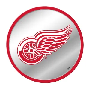 Detroit Red Wings: Modern Disc Mirrored Wall Sign