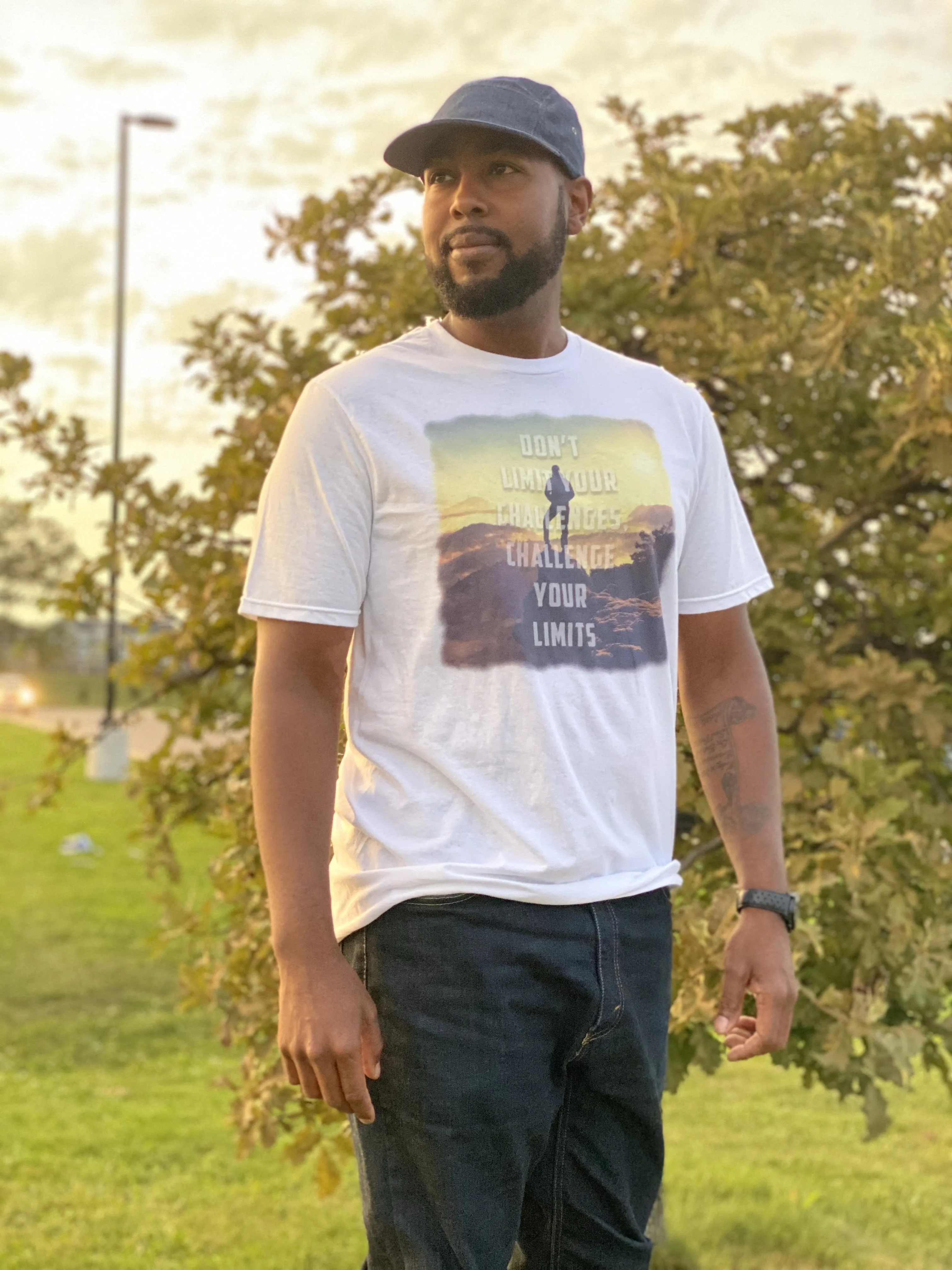 Don't Limit Your Challenges, Challenge Your Limits T - Shirt