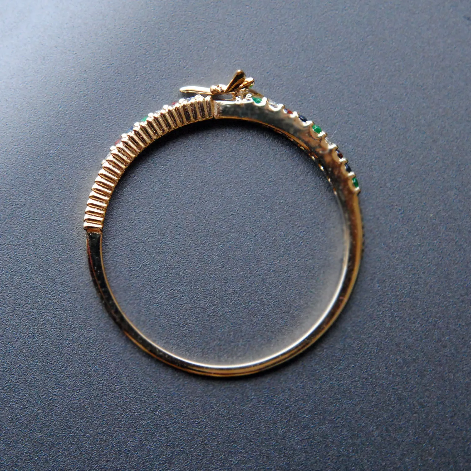 Dragonfly Gemstone Band