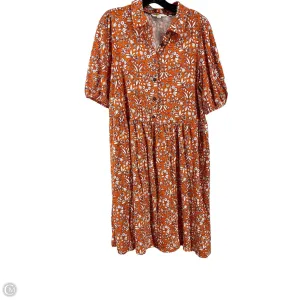 Dress Casual Short By Boden In Orange, Size: 14