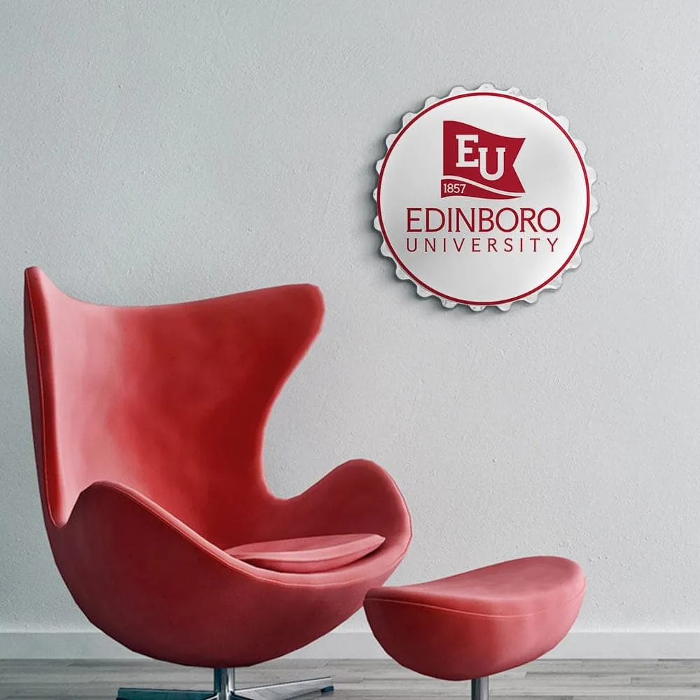 Edinboro Fighting Scots: EU Logo - Bottle Cap Wall Sign