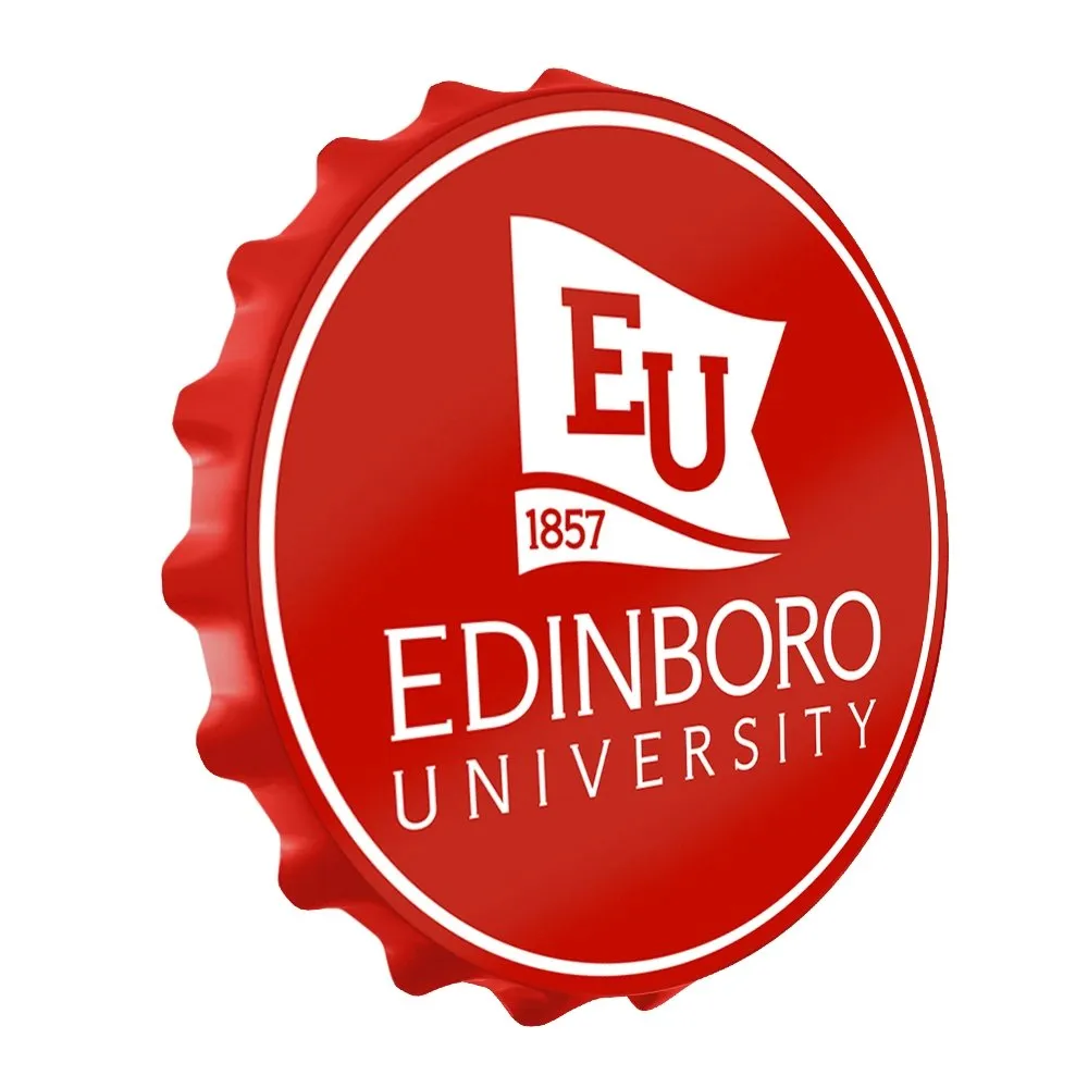Edinboro Fighting Scots: EU Logo - Bottle Cap Wall Sign