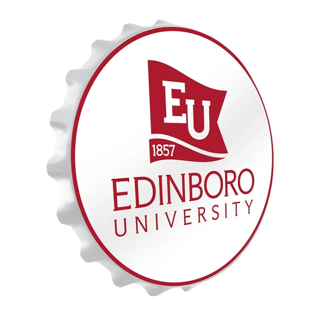 Edinboro Fighting Scots: EU Logo - Bottle Cap Wall Sign