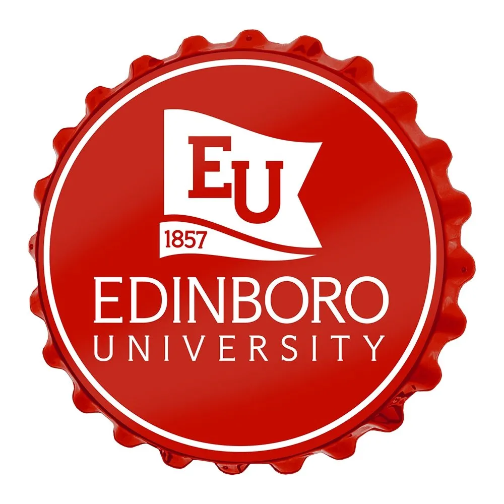 Edinboro Fighting Scots: EU Logo - Bottle Cap Wall Sign