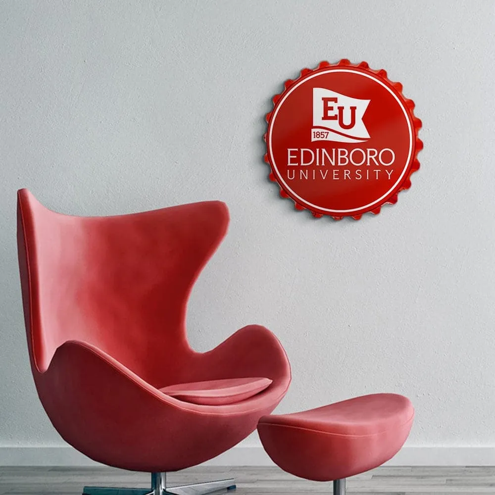 Edinboro Fighting Scots: EU Logo - Bottle Cap Wall Sign
