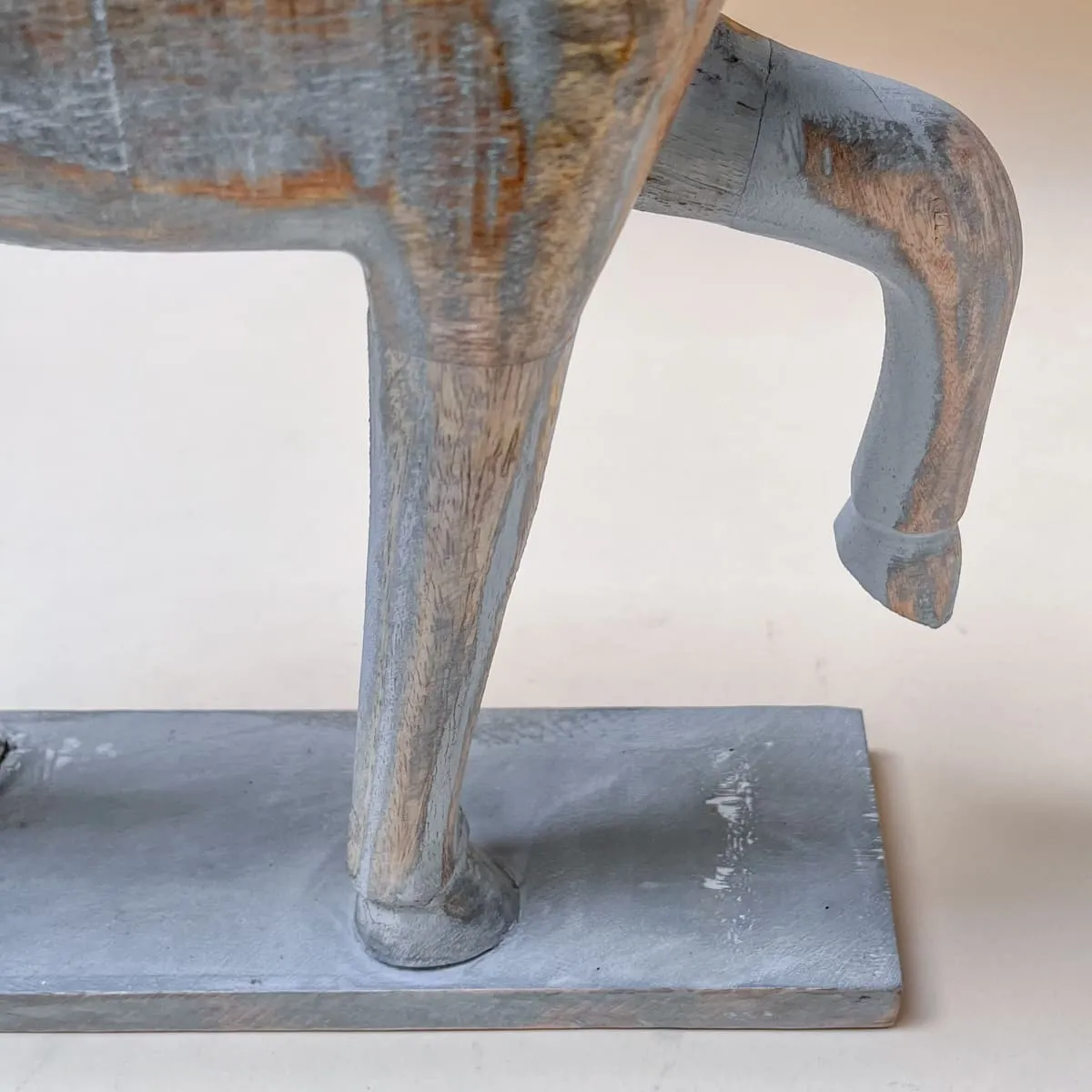 Edit House & Home-Home Artisan Leander Wooden Horse Sculpture