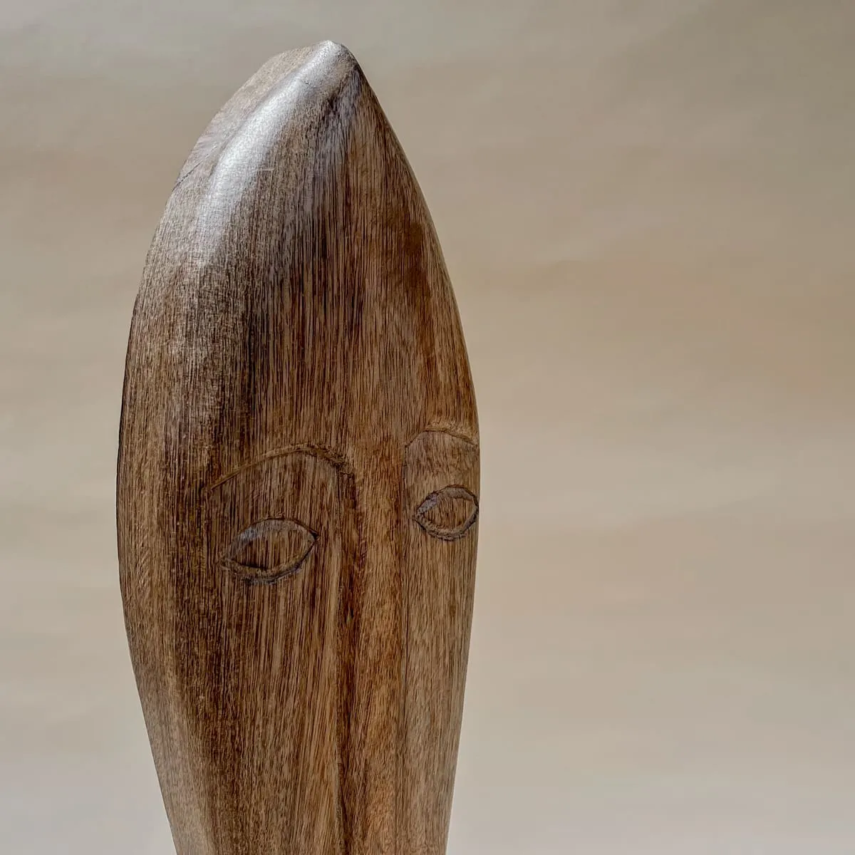 Edit House & Home-Home Artisan Mikom Wooden Face Sculpture (Small)