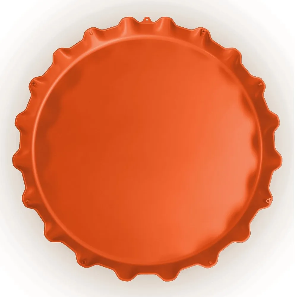Edmonton Oilers: Bottle Cap Wall Sign