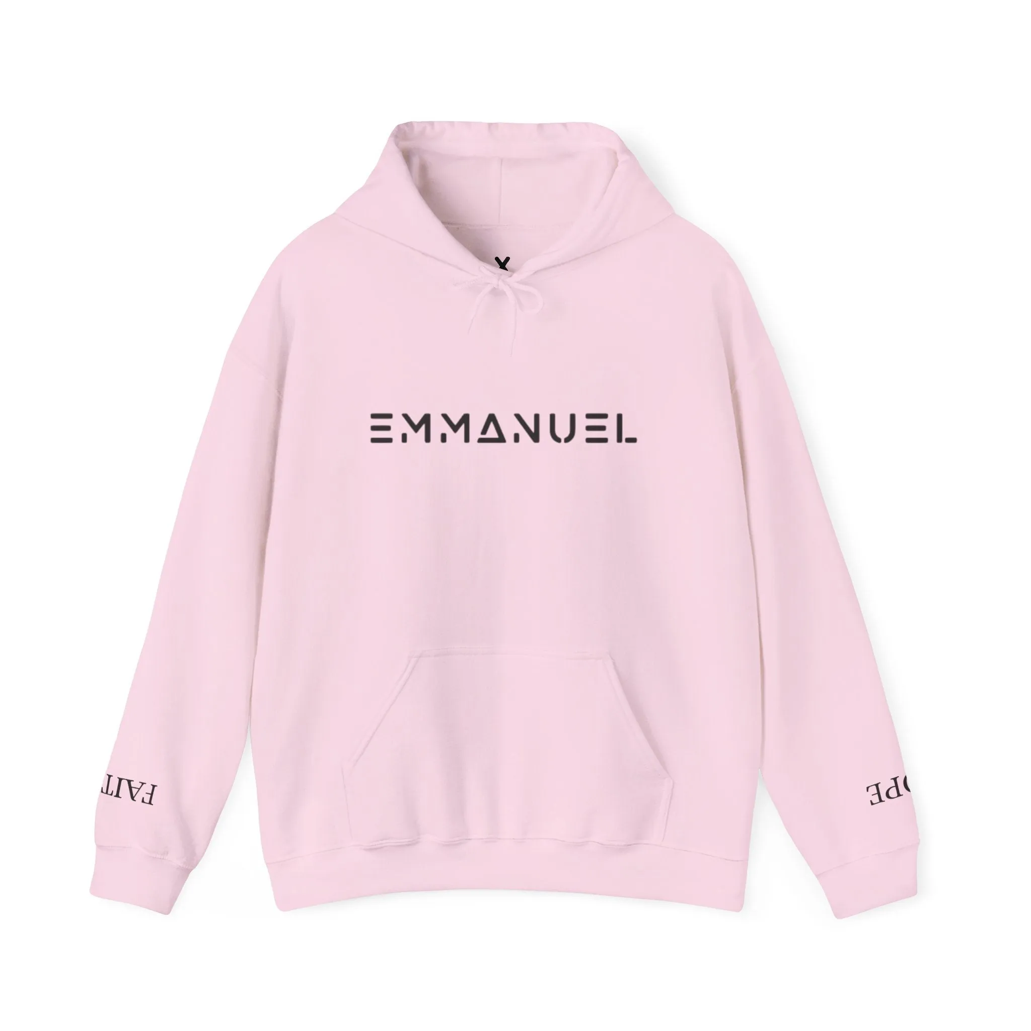 Emmanuel Unisex Heavy Blend™ Hoodie - Minimalist Design for Comfort and Style
