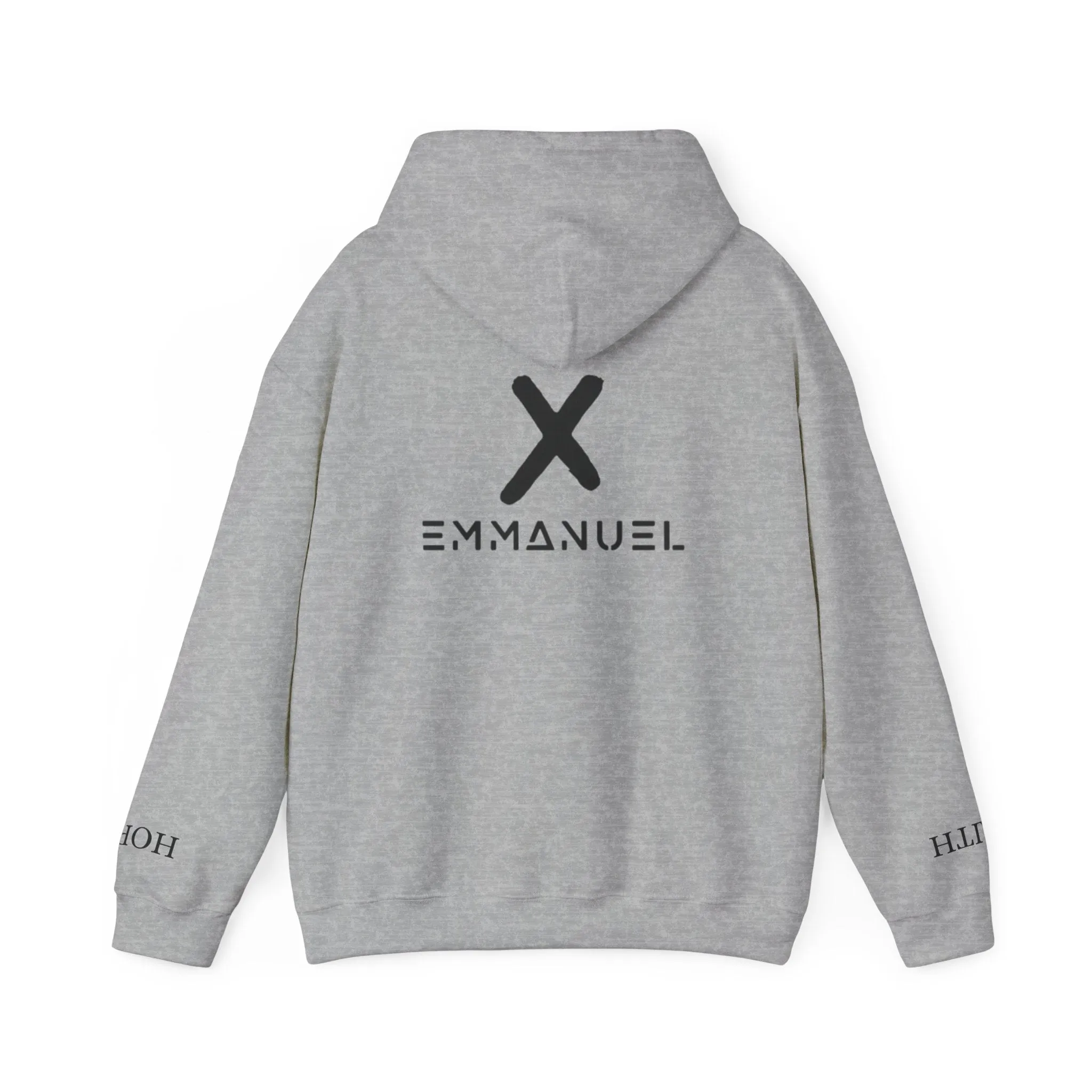 Emmanuel Unisex Heavy Blend™ Hoodie - Minimalist Design for Comfort and Style