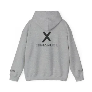 Emmanuel Unisex Heavy Blend™ Hoodie - Minimalist Design for Comfort and Style