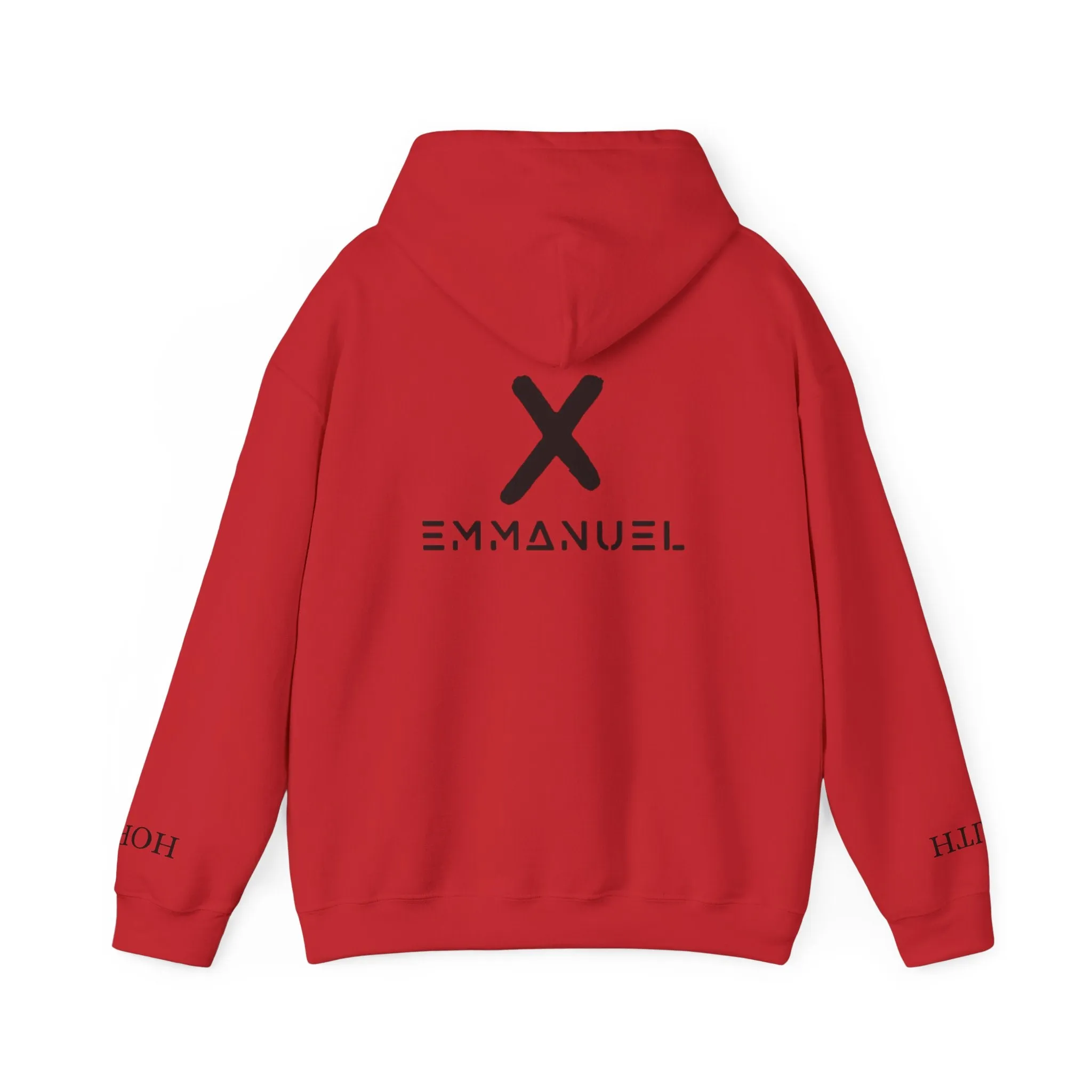 Emmanuel Unisex Heavy Blend™ Hoodie - Minimalist Design for Comfort and Style