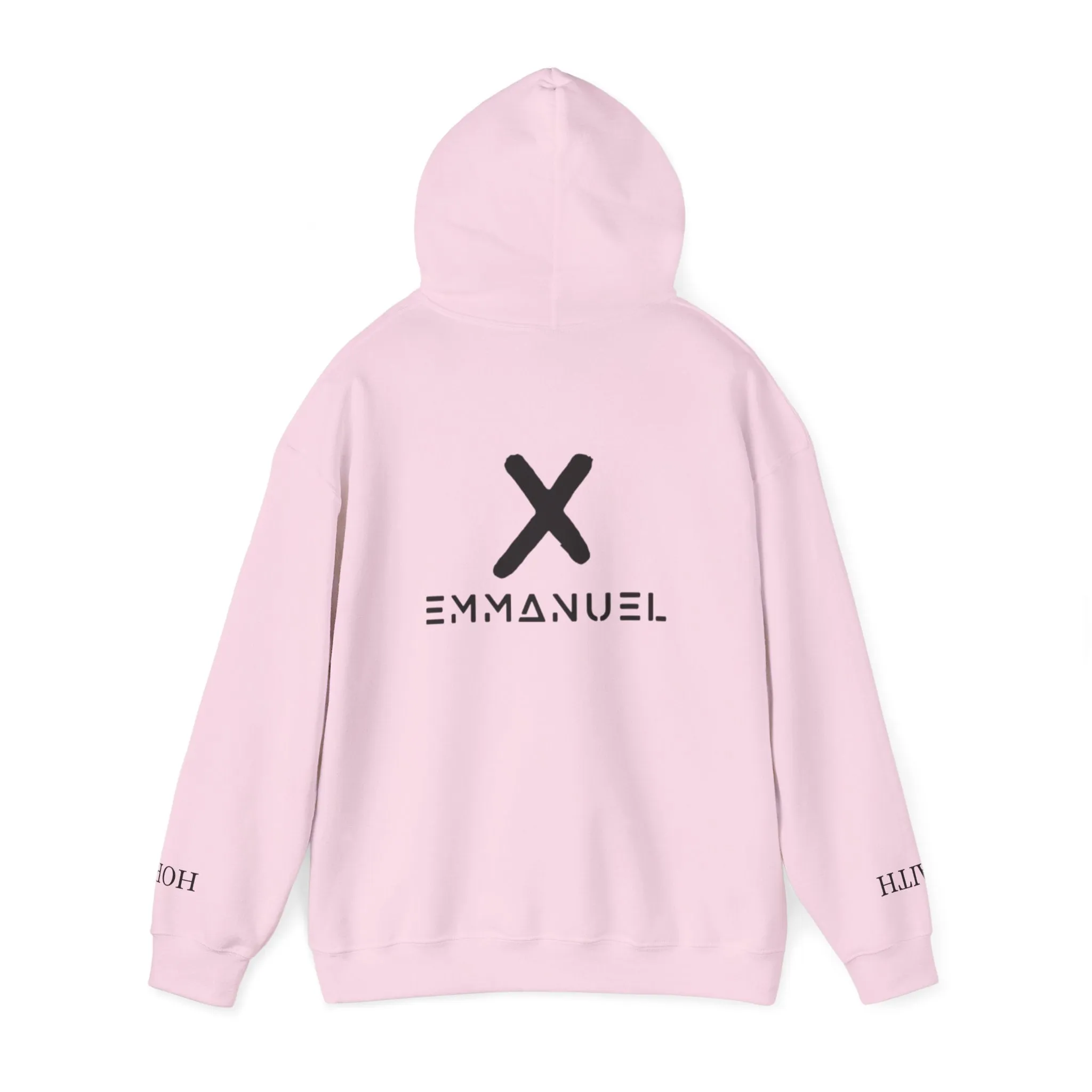 Emmanuel Unisex Heavy Blend™ Hoodie - Minimalist Design for Comfort and Style