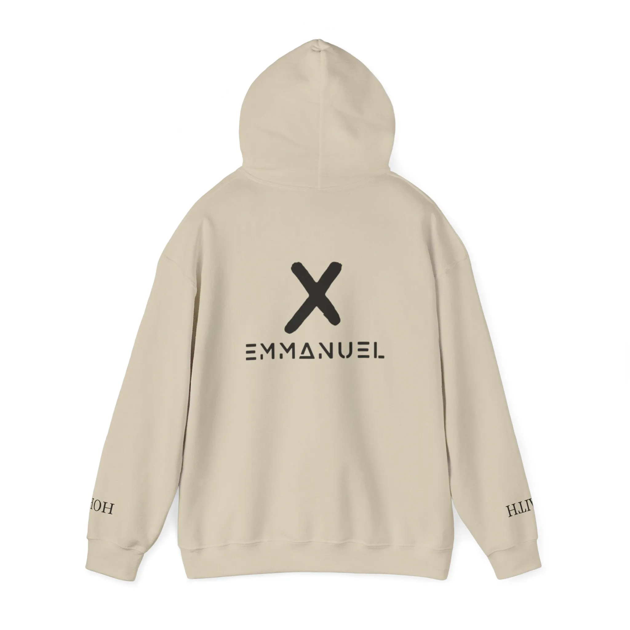 Emmanuel Unisex Heavy Blend™ Hoodie - Minimalist Design for Comfort and Style