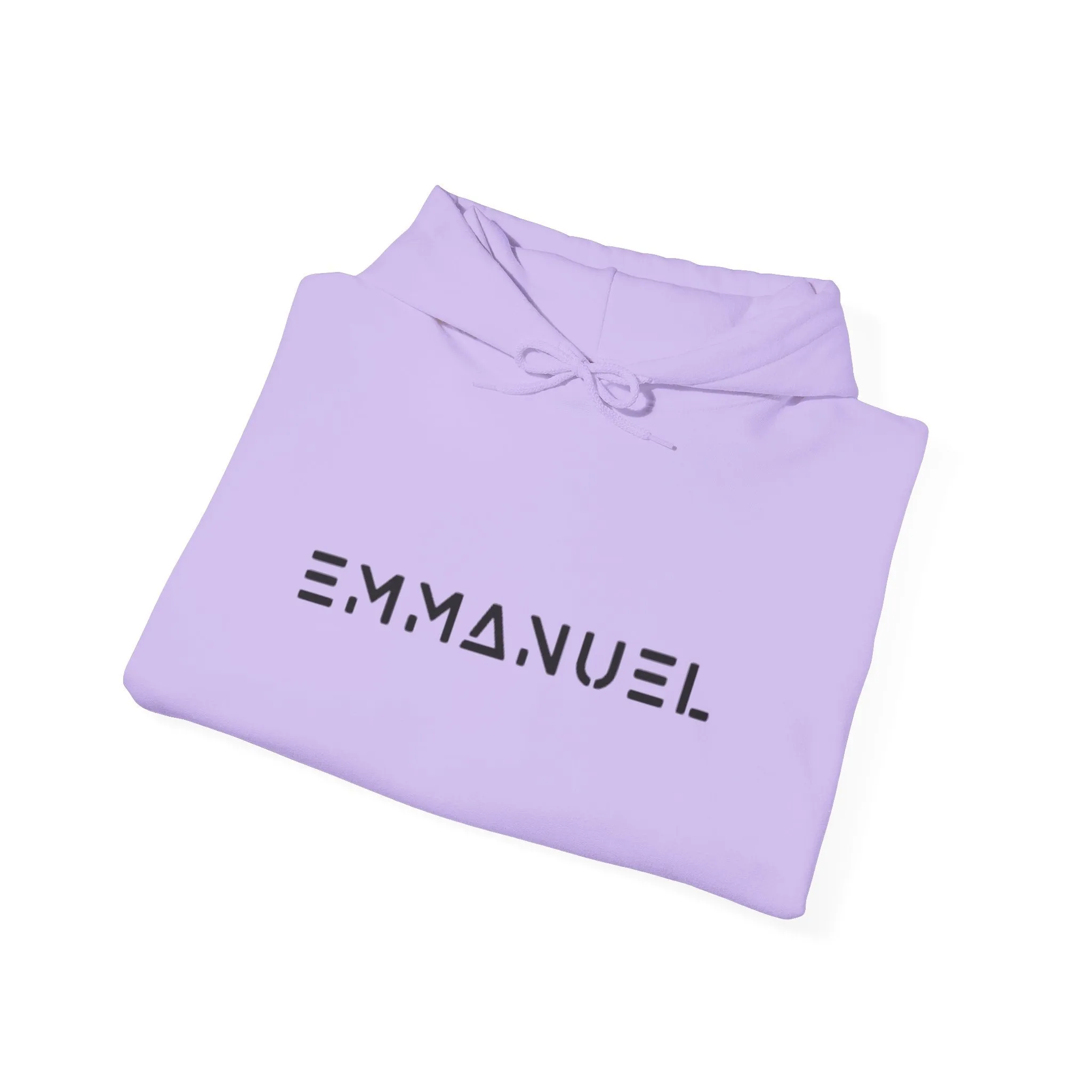 Emmanuel Unisex Heavy Blend™ Hoodie - Minimalist Design for Comfort and Style