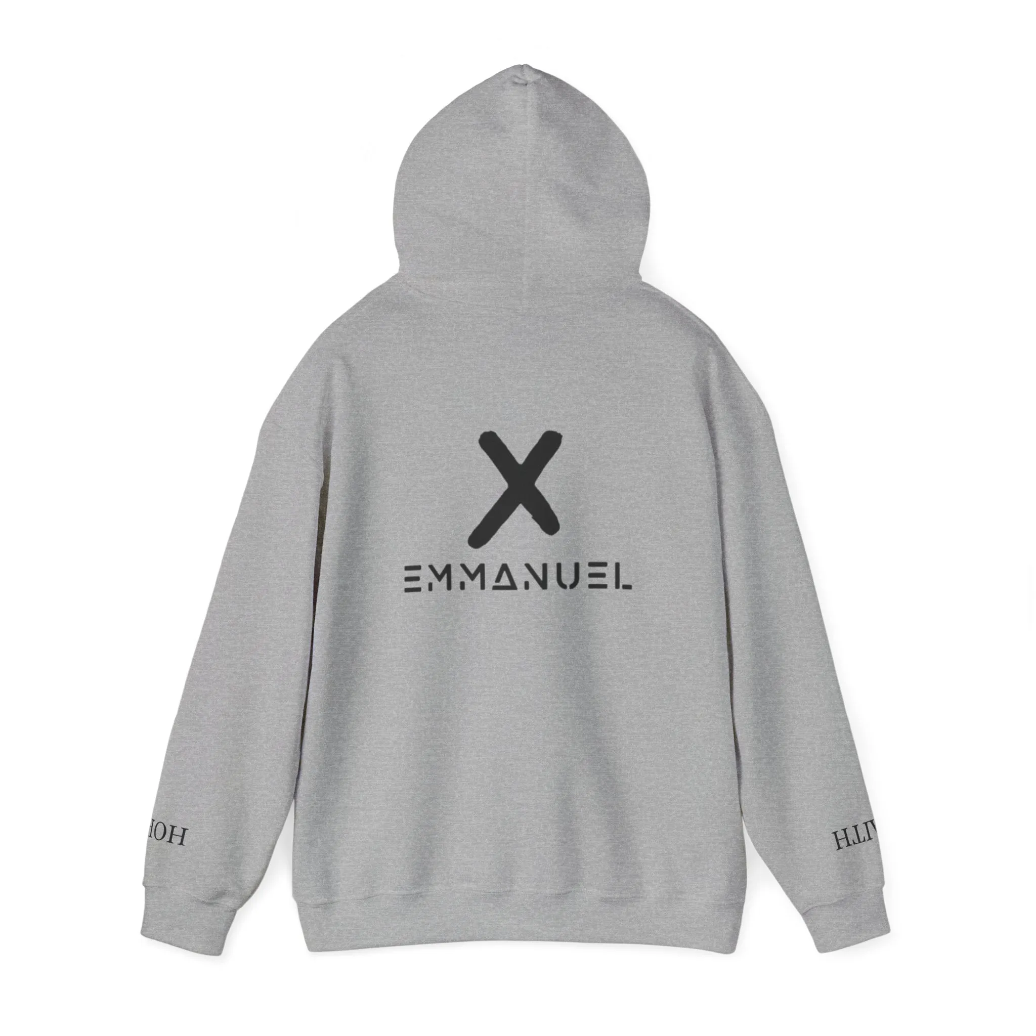 Emmanuel Unisex Heavy Blend™ Hoodie - Minimalist Design for Comfort and Style