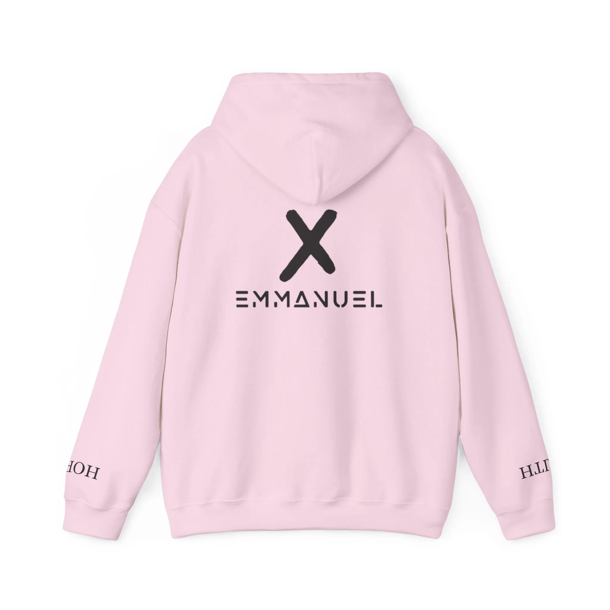 Emmanuel Unisex Heavy Blend™ Hoodie - Minimalist Design for Comfort and Style