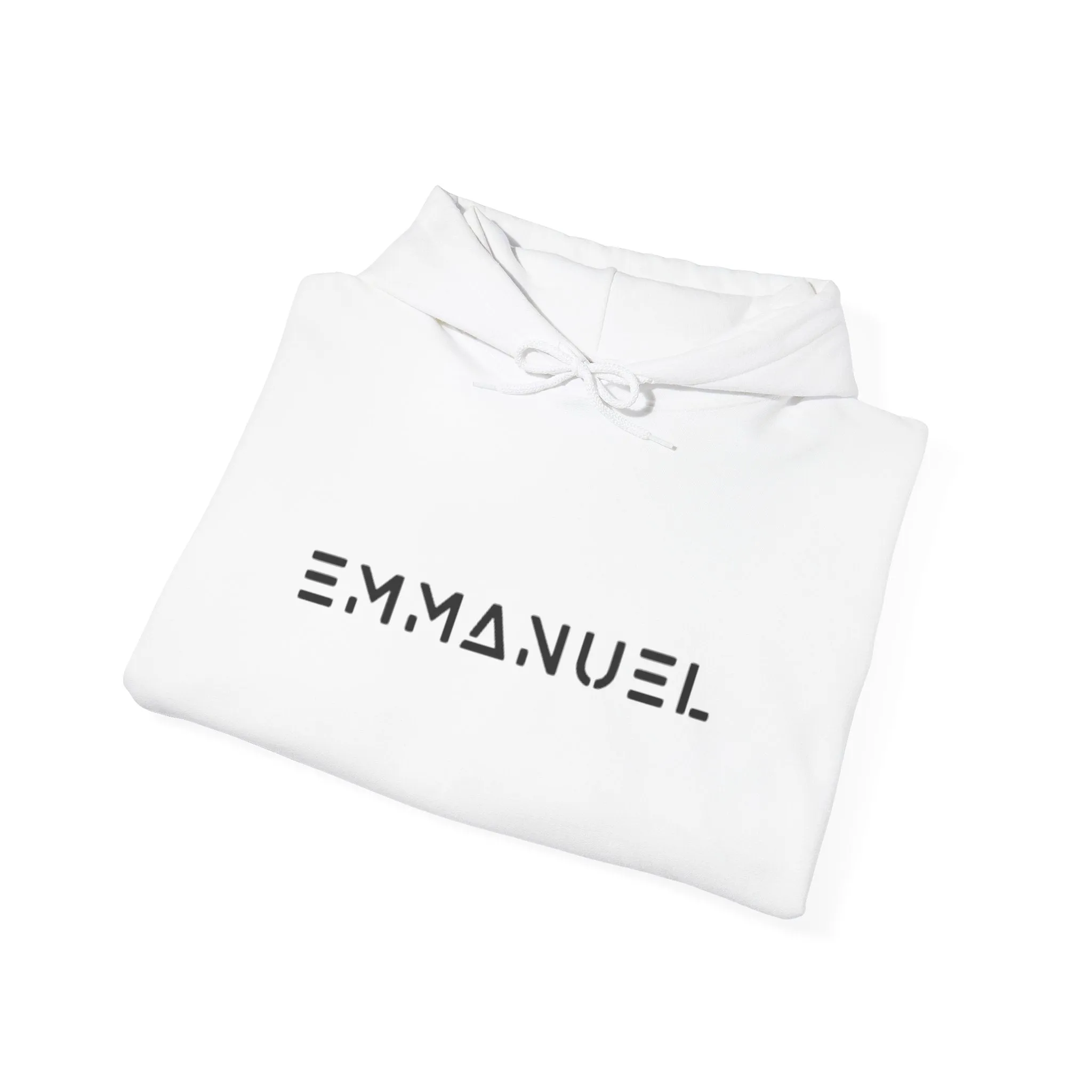 Emmanuel Unisex Heavy Blend™ Hoodie - Minimalist Design for Comfort and Style