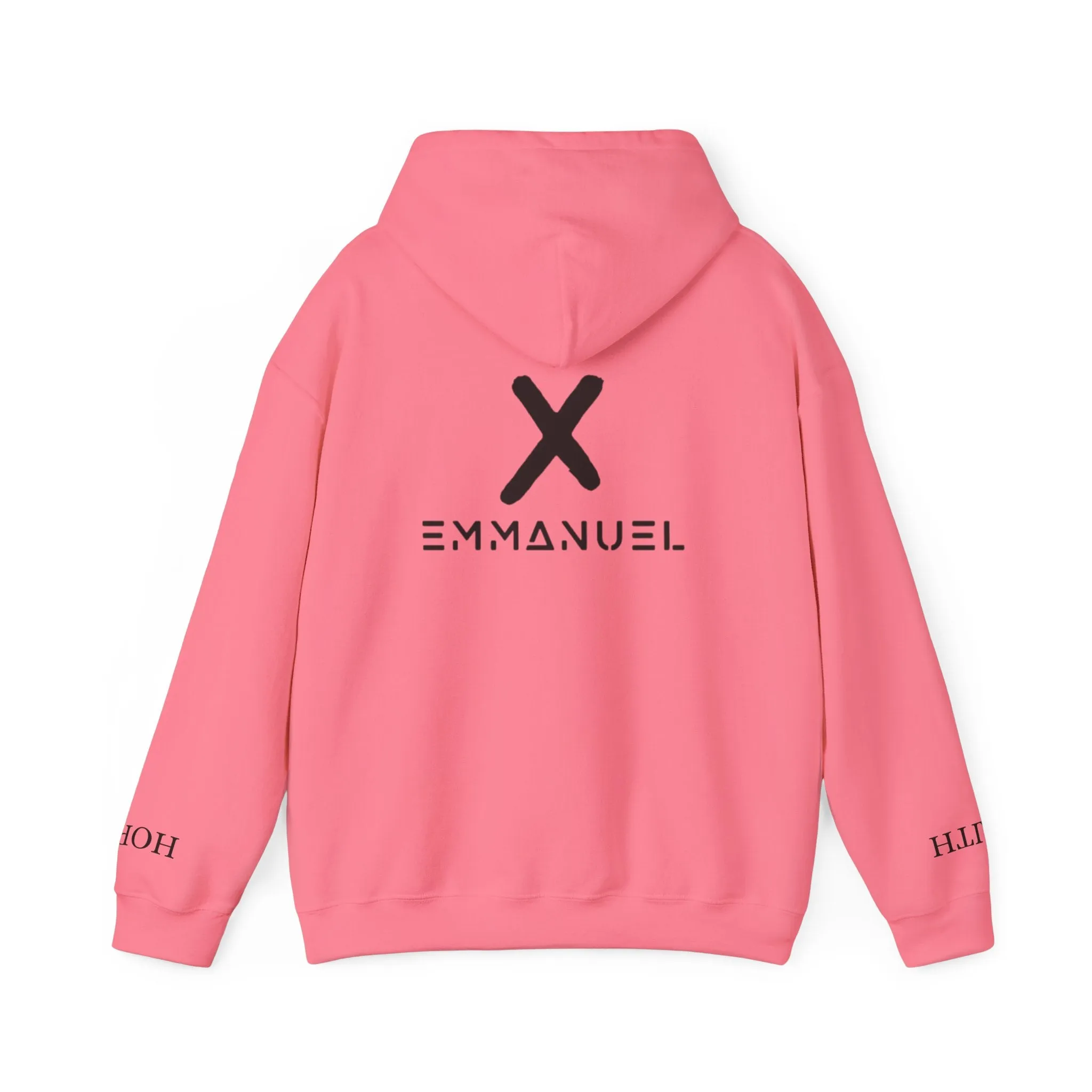 Emmanuel Unisex Heavy Blend™ Hoodie - Minimalist Design for Comfort and Style