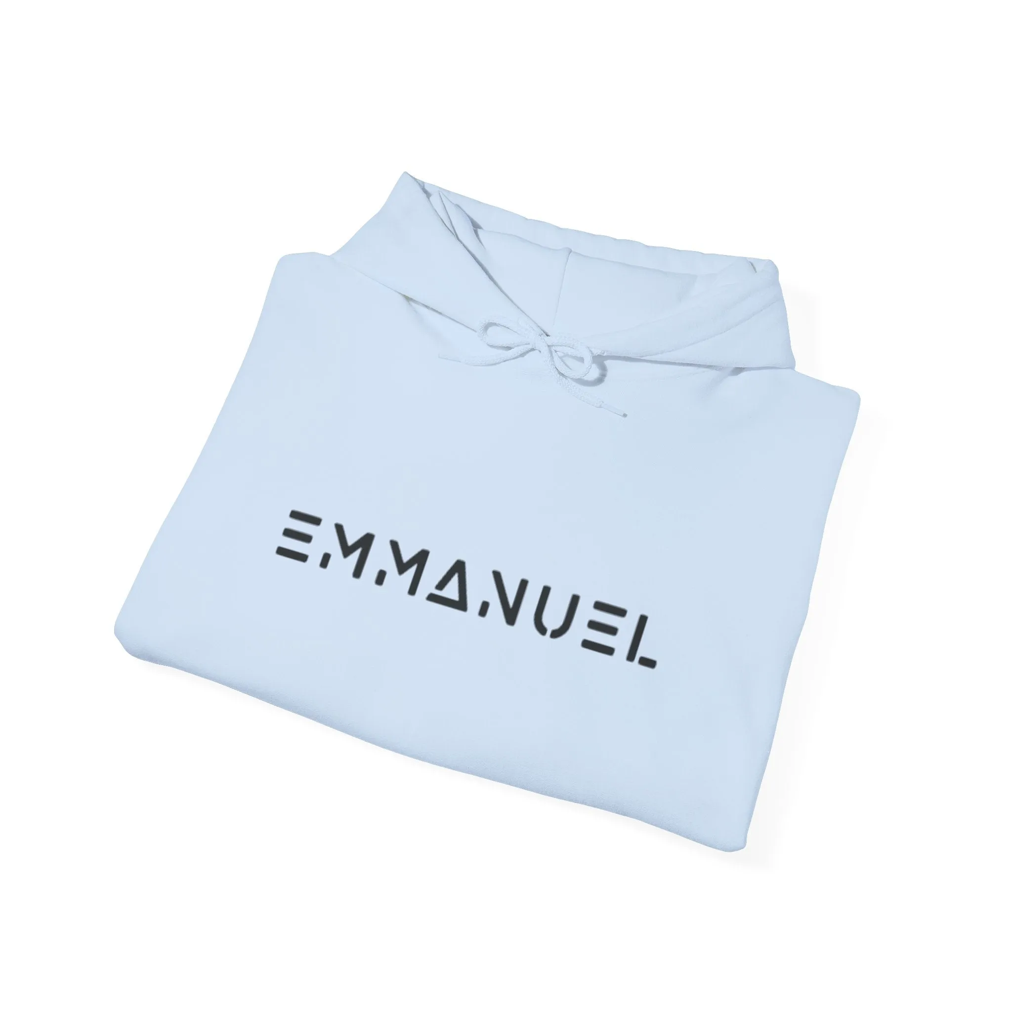 Emmanuel Unisex Heavy Blend™ Hoodie - Minimalist Design for Comfort and Style