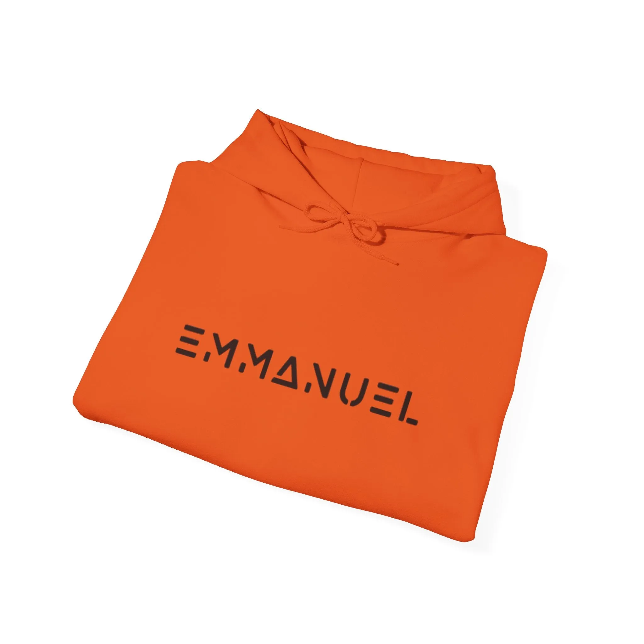 Emmanuel Unisex Heavy Blend™ Hoodie - Minimalist Design for Comfort and Style