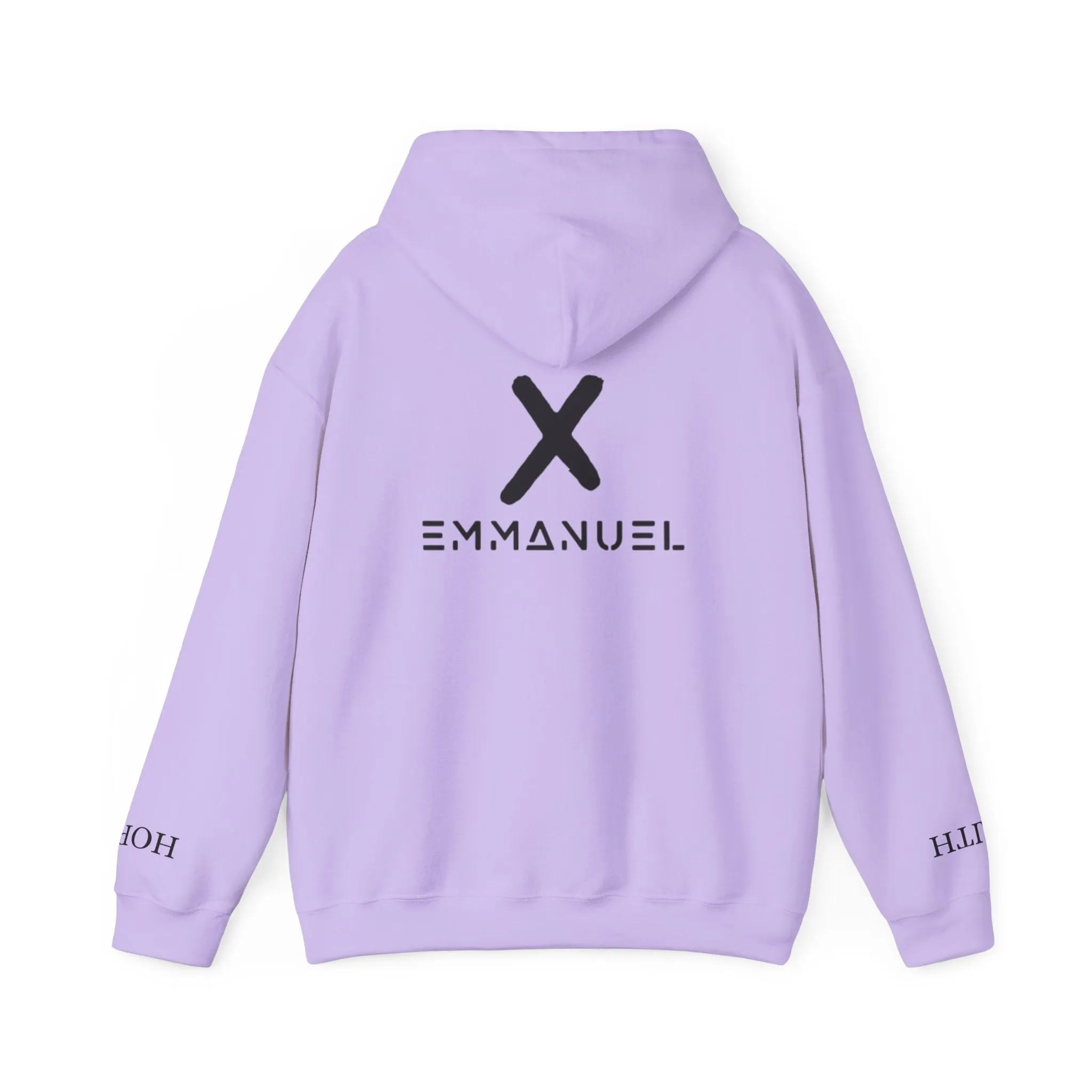 Emmanuel Unisex Heavy Blend™ Hoodie - Minimalist Design for Comfort and Style