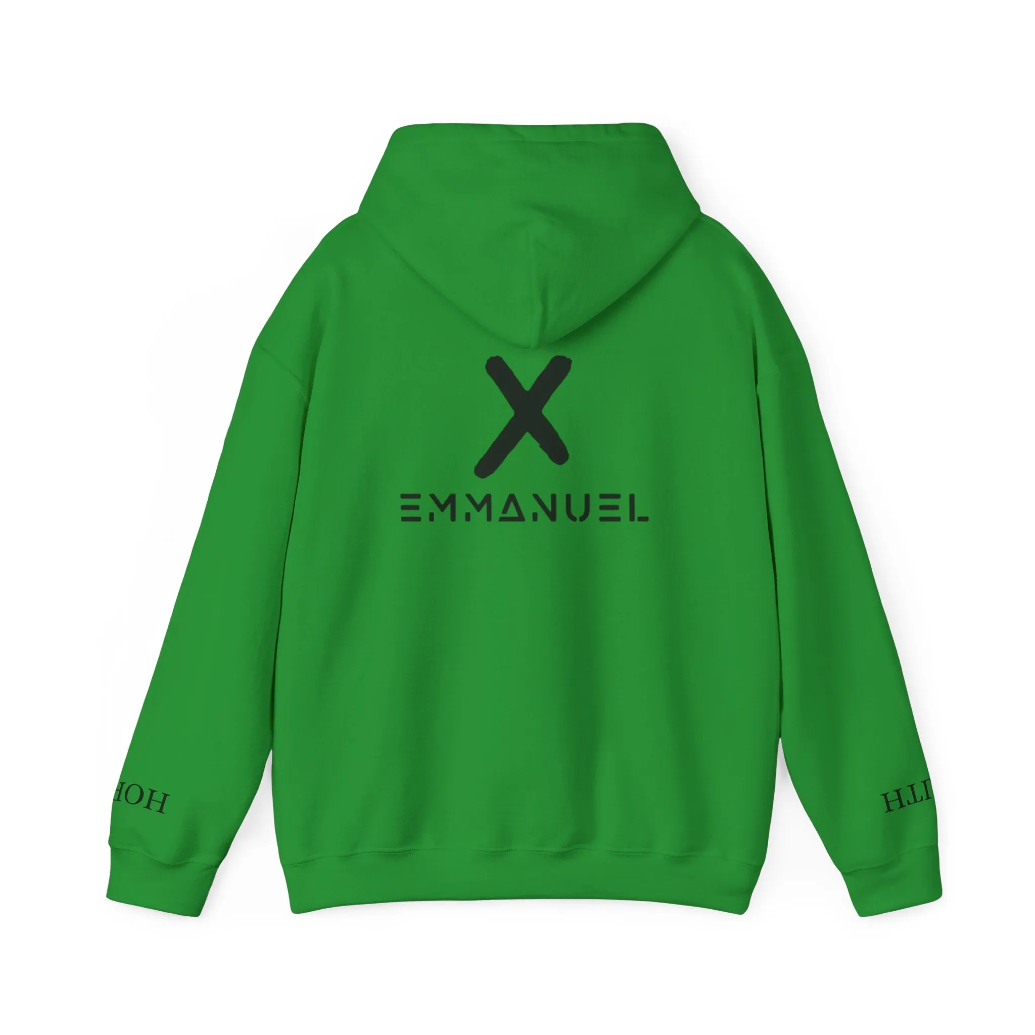Emmanuel Unisex Heavy Blend™ Hoodie - Minimalist Design for Comfort and Style