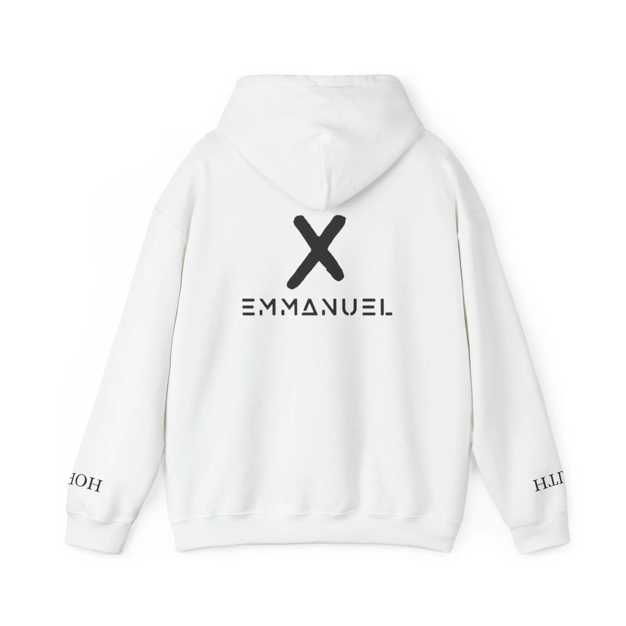 Emmanuel Unisex Heavy Blend™ Hoodie - Minimalist Design for Comfort and Style