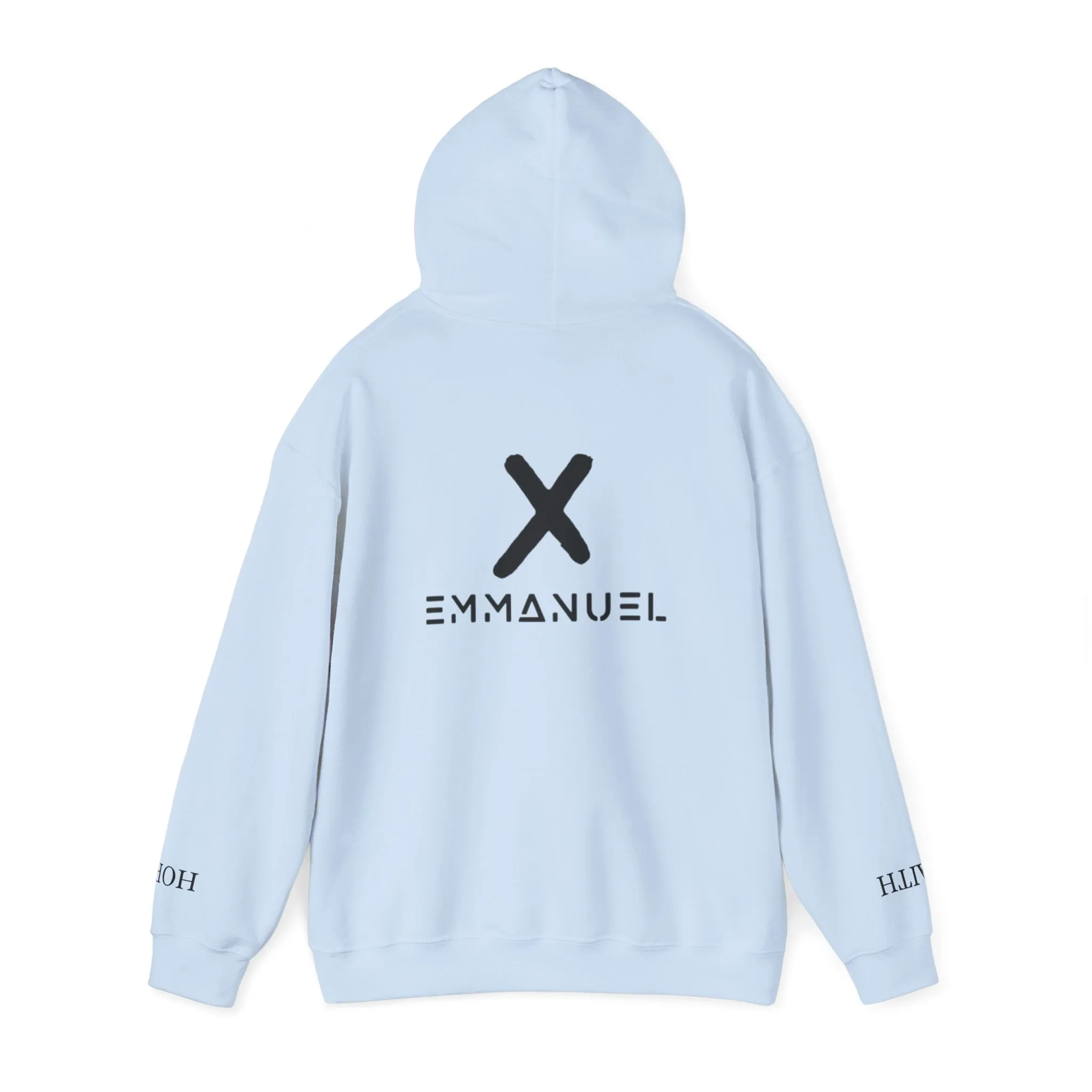 Emmanuel Unisex Heavy Blend™ Hoodie - Minimalist Design for Comfort and Style
