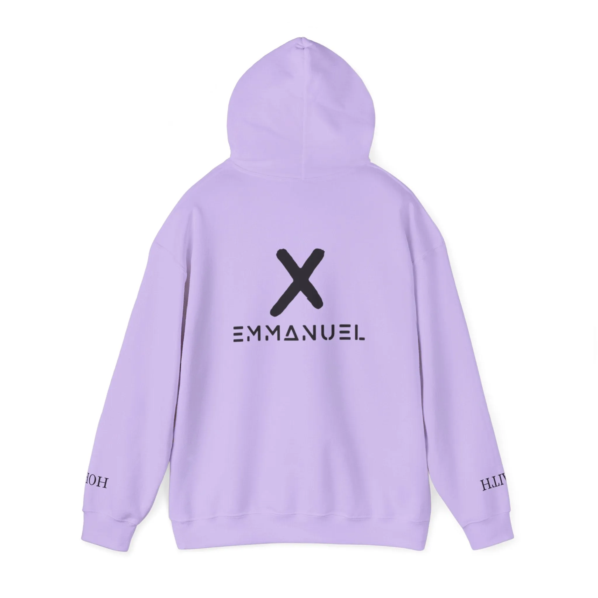 Emmanuel Unisex Heavy Blend™ Hoodie - Minimalist Design for Comfort and Style