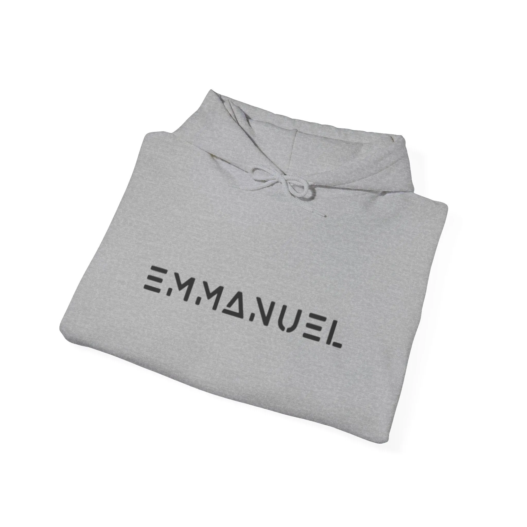 Emmanuel Unisex Heavy Blend™ Hoodie - Minimalist Design for Comfort and Style