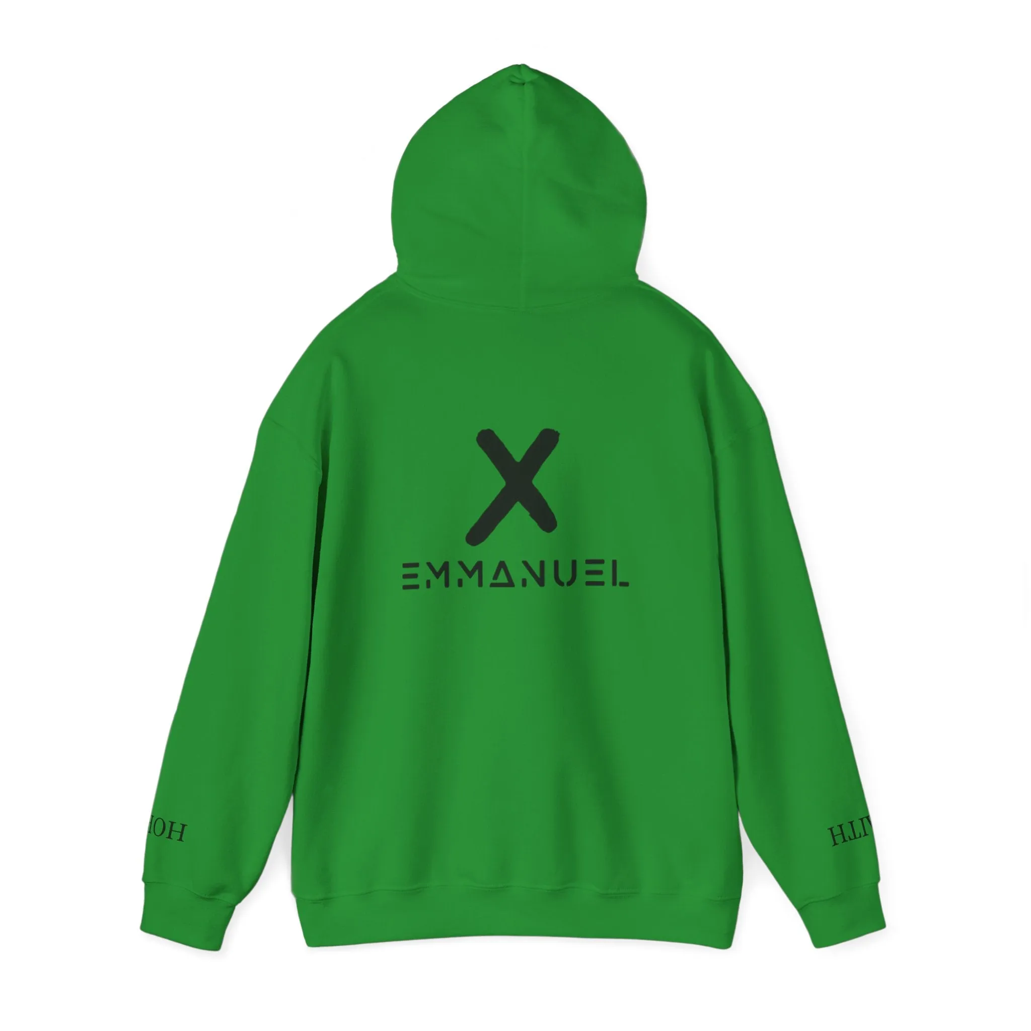 Emmanuel Unisex Heavy Blend™ Hoodie - Minimalist Design for Comfort and Style