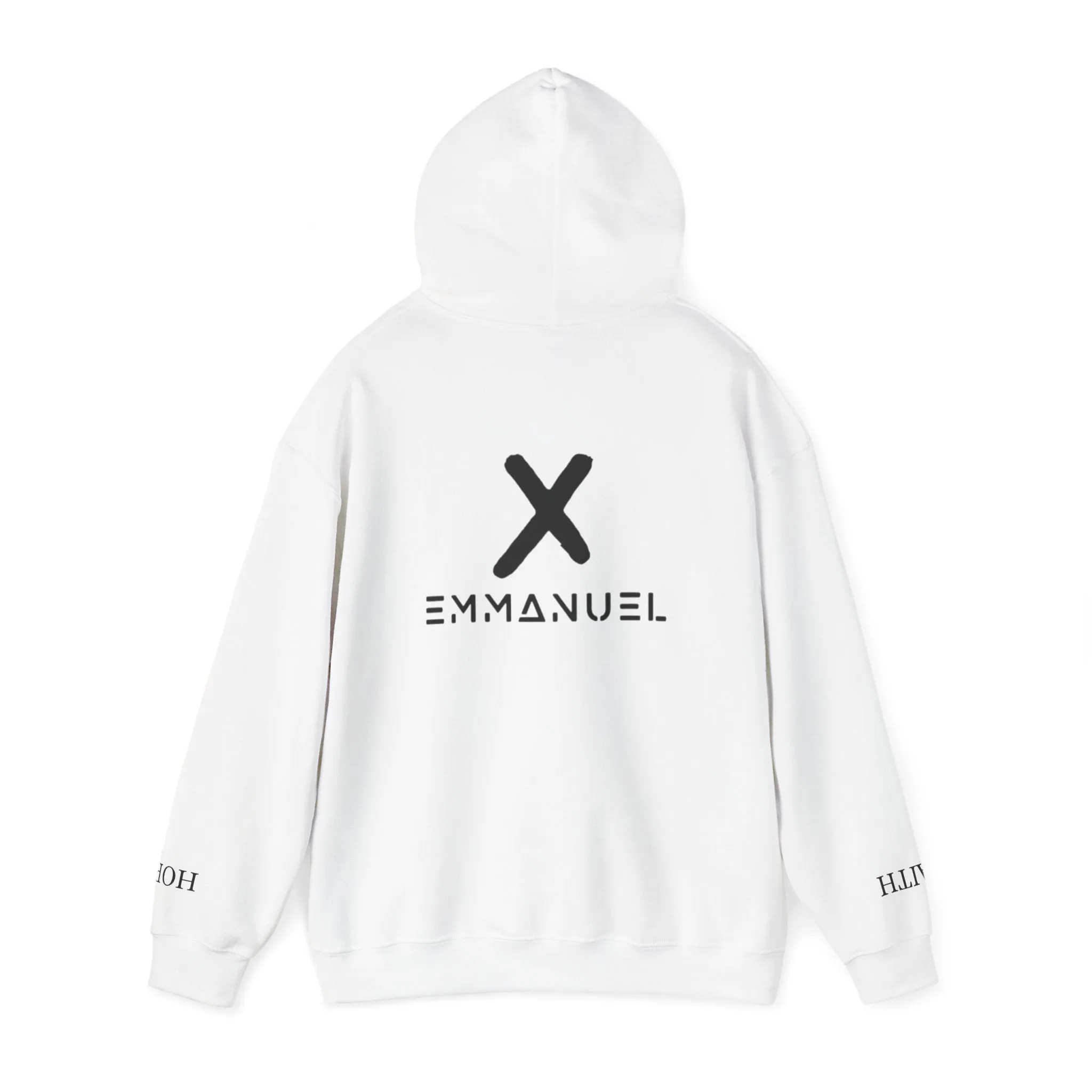 Emmanuel Unisex Heavy Blend™ Hoodie - Minimalist Design for Comfort and Style