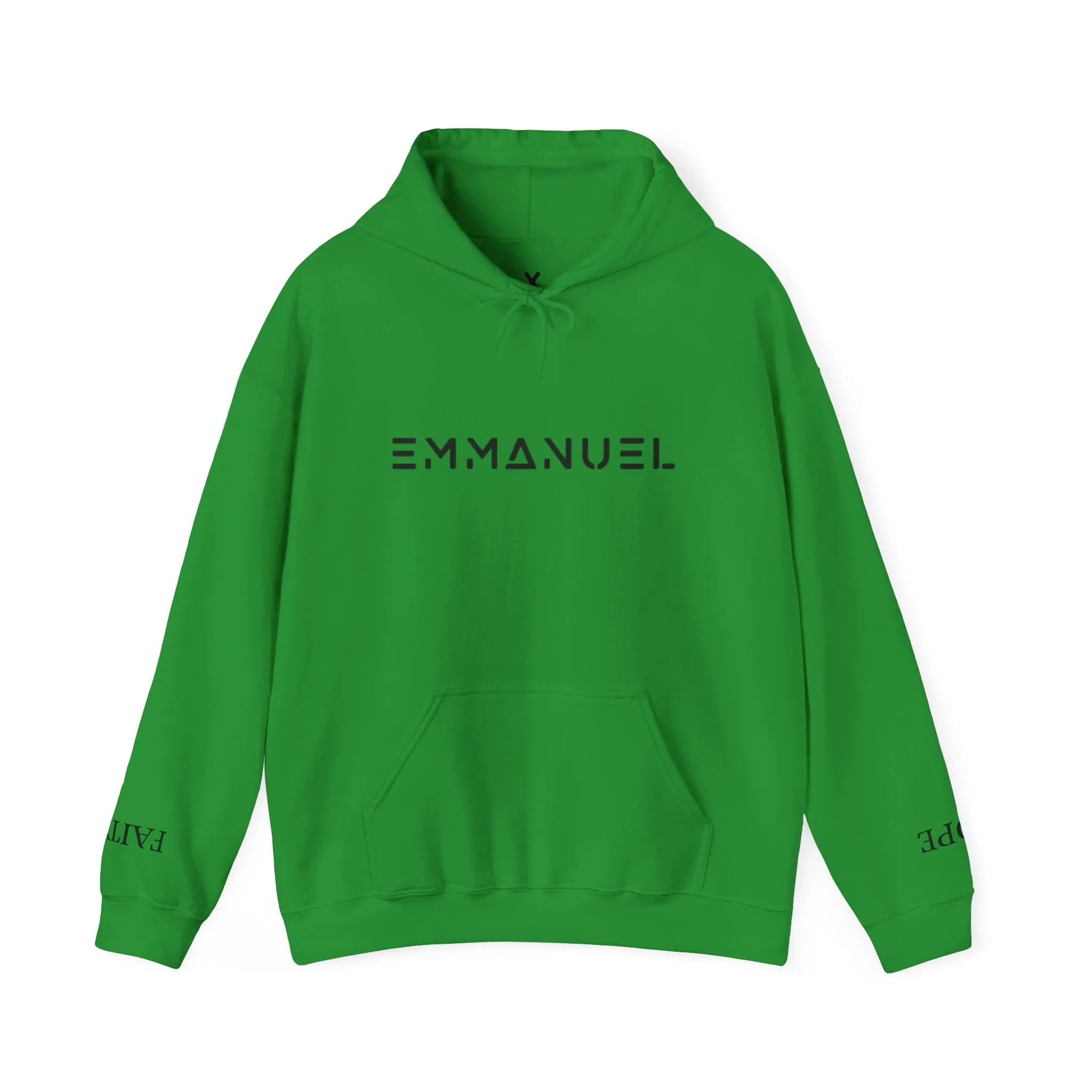 Emmanuel Unisex Heavy Blend™ Hoodie - Minimalist Design for Comfort and Style