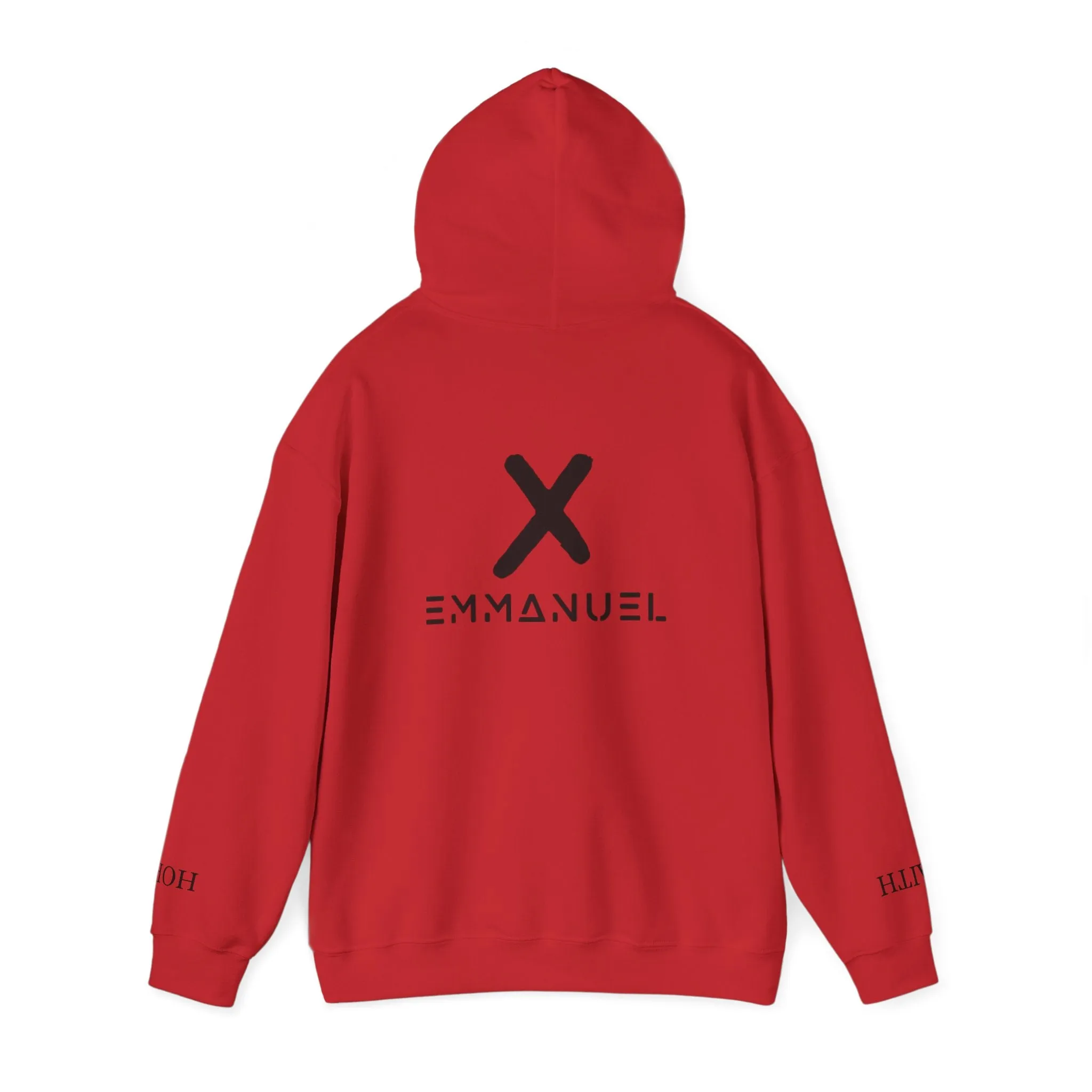 Emmanuel Unisex Heavy Blend™ Hoodie - Minimalist Design for Comfort and Style