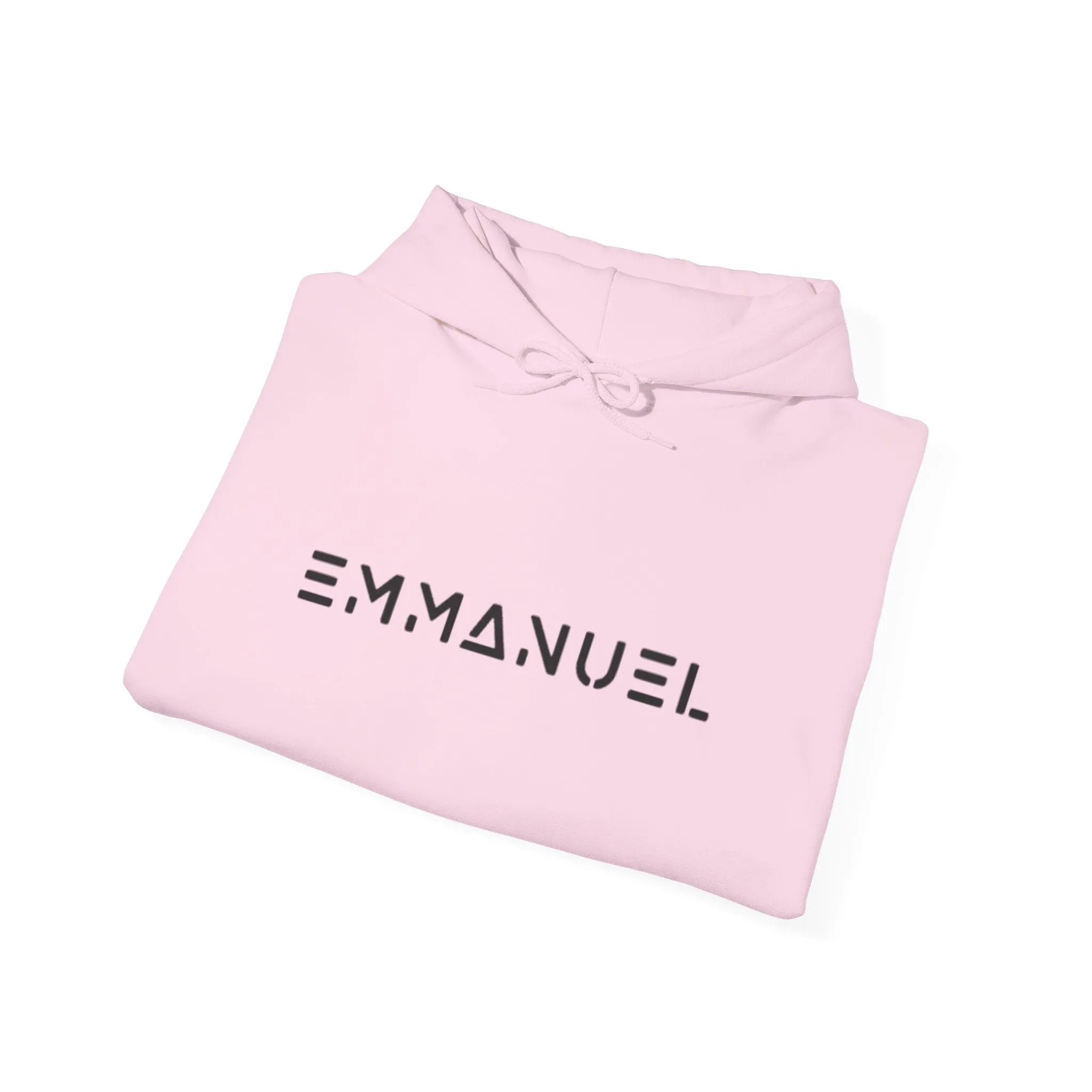 Emmanuel Unisex Heavy Blend™ Hoodie - Minimalist Design for Comfort and Style