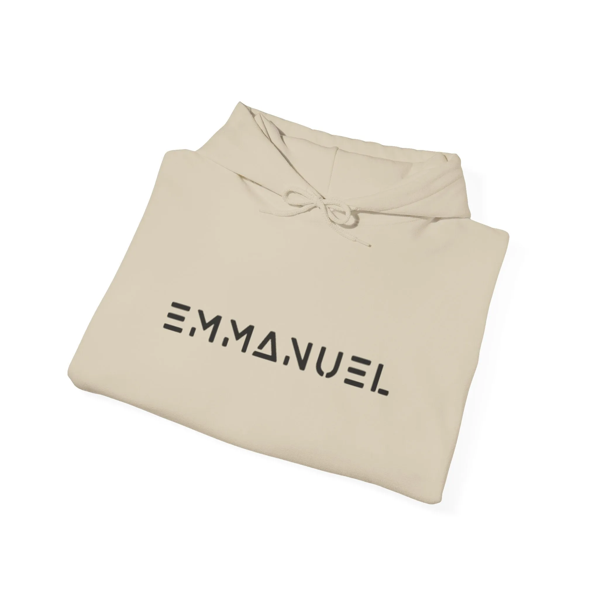 Emmanuel Unisex Heavy Blend™ Hoodie - Minimalist Design for Comfort and Style