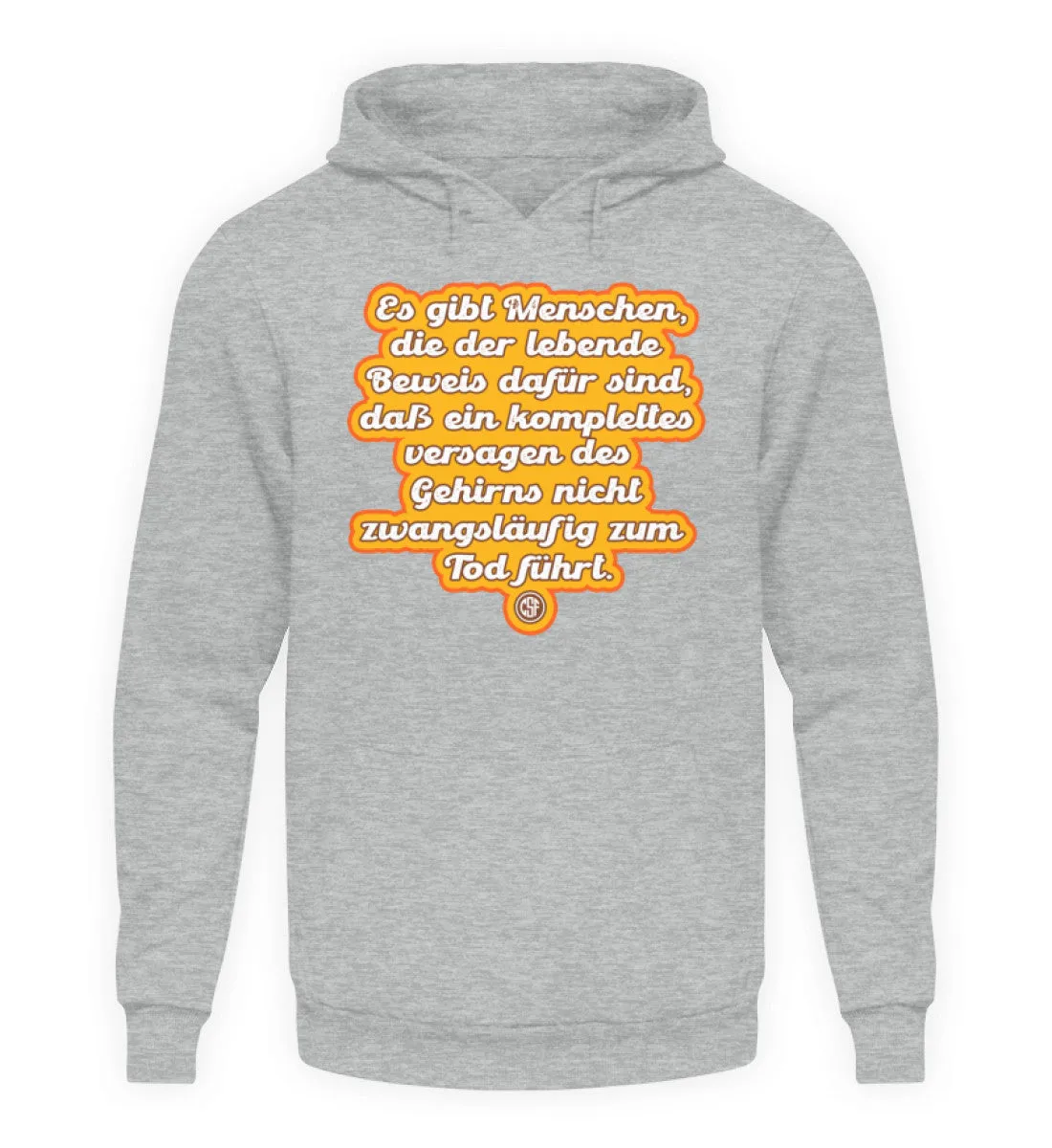 Es gibt Menschen die der lebende ...  - Unisex Kapuzenpullover Hoodie