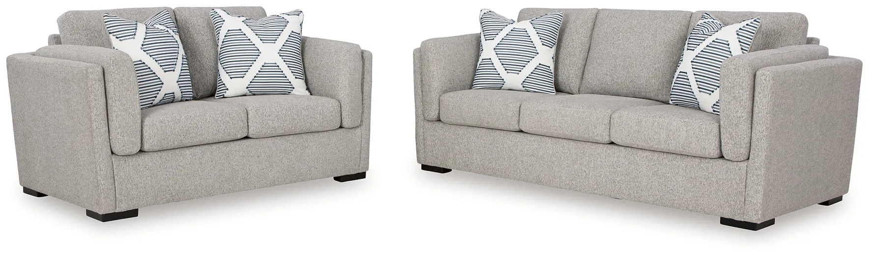 Evansley Sofa and Loveseat