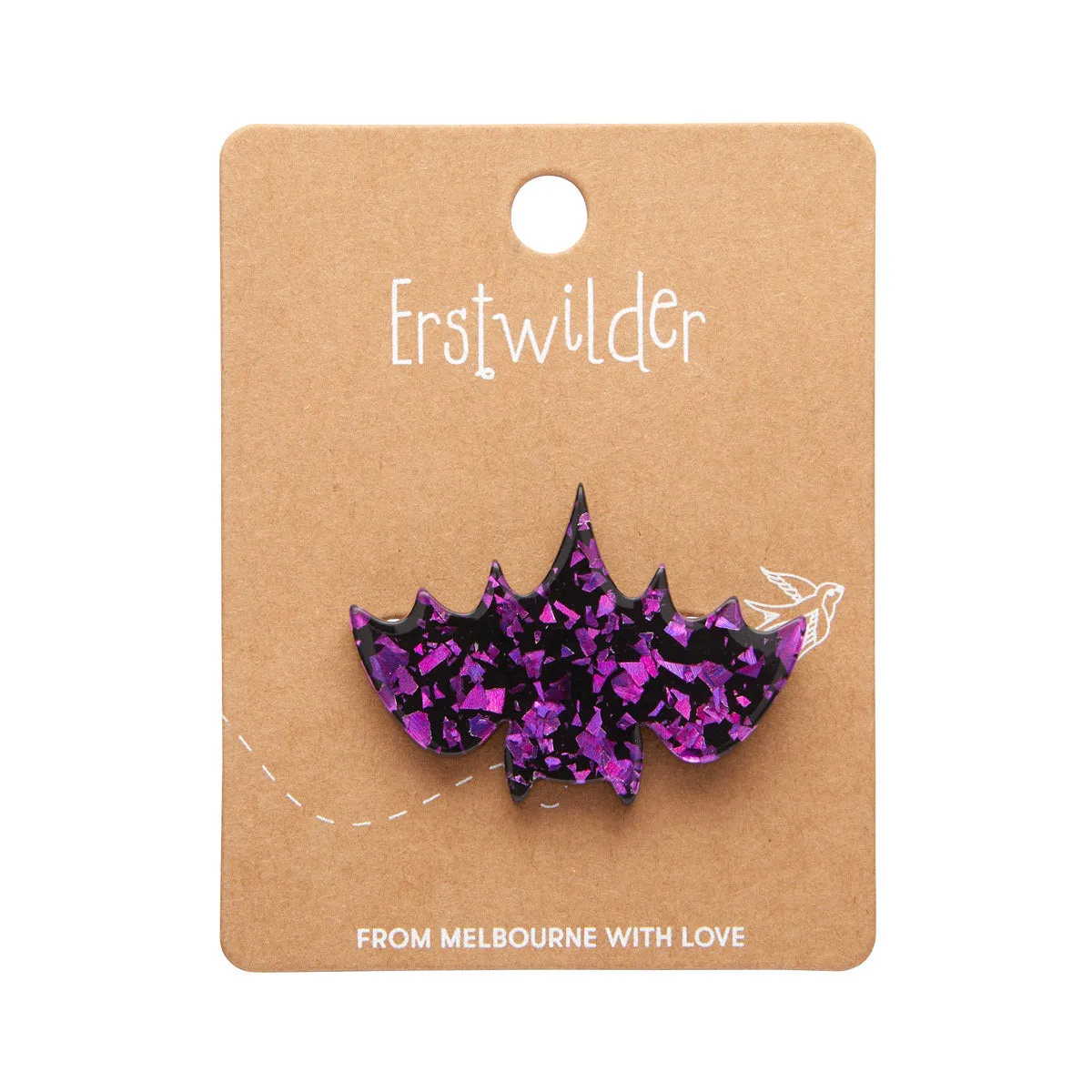 Fang Time Bat Mini Brooch