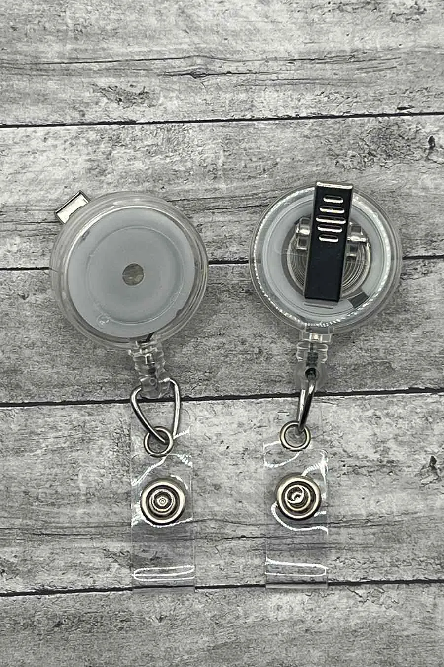Floral Harmony School Counselor Badge Reel