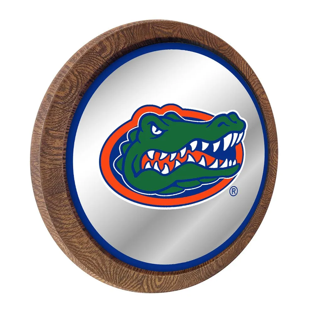 Florida Gators: Logo - Mirrored Barrel Top Mirrored Wall Sign